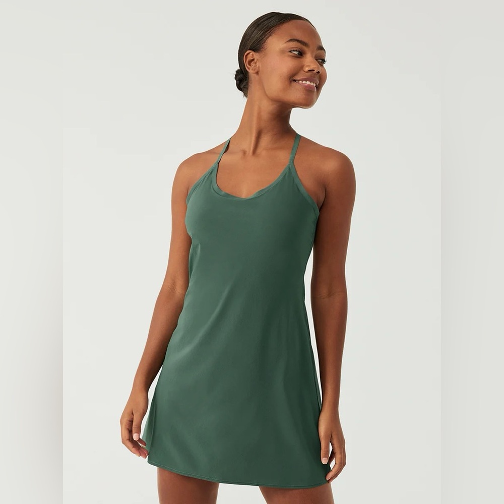 Outdoor Voices - The Exercise Dress - Evergreen, Size XXS
